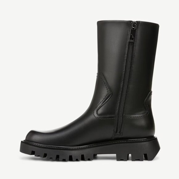 Franco Sarto Brina Mid Calf Lug Bottom Boot - Picture 2 of 9